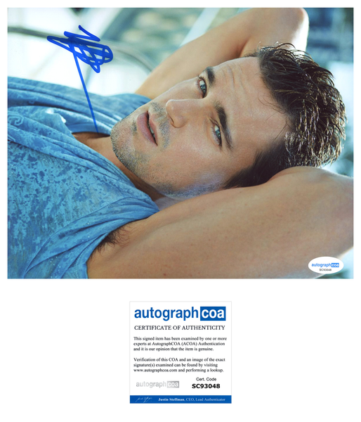 Matt Bomer Signed Autograph 8x10 Photo ACOA