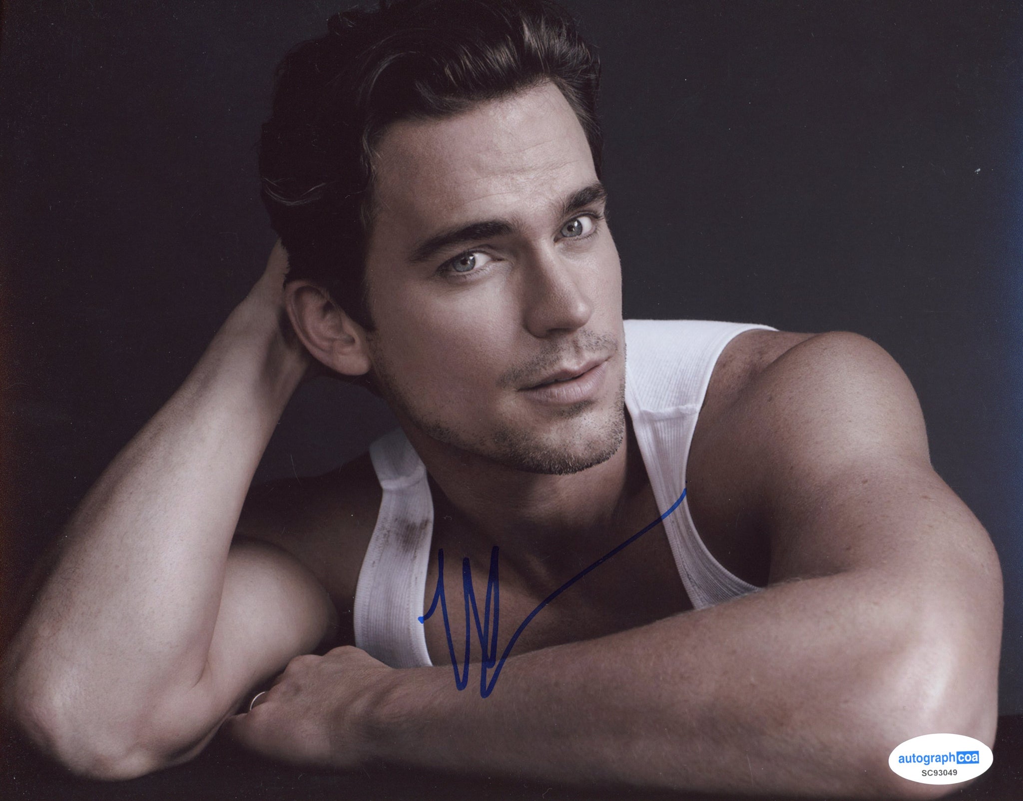 Matt Bomer Signed Autograph 8x10 Photo ACOA