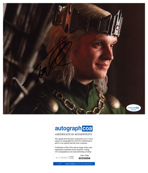 Tom Glynn Carney House of Dragon Signed Autograph 8x10 Photo ACOA