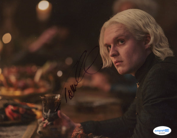 Tom Glynn Carney House of Dragon Signed Autograph 8x10 Photo ACOA