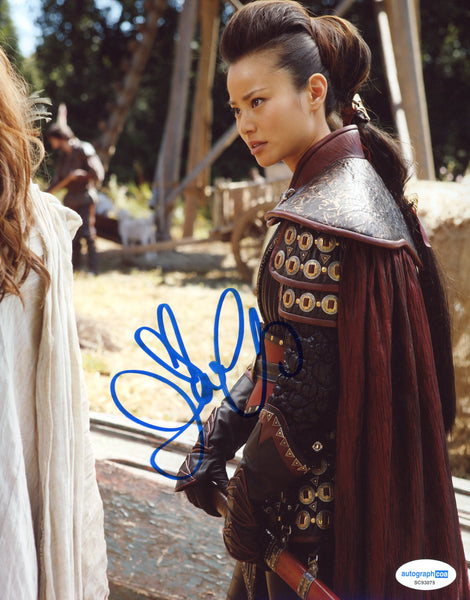 Jamie Chung Once Upon A Time Signed Autograph 8x10 Photo ACOA