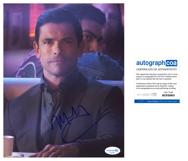 Mark Consuelos Riverdale Signed Autograph 8x10 Photo ACOA