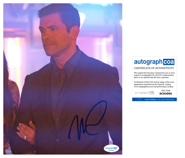 Mark Consuelos Riverdale Signed Autograph 8x10 Photo ACOA