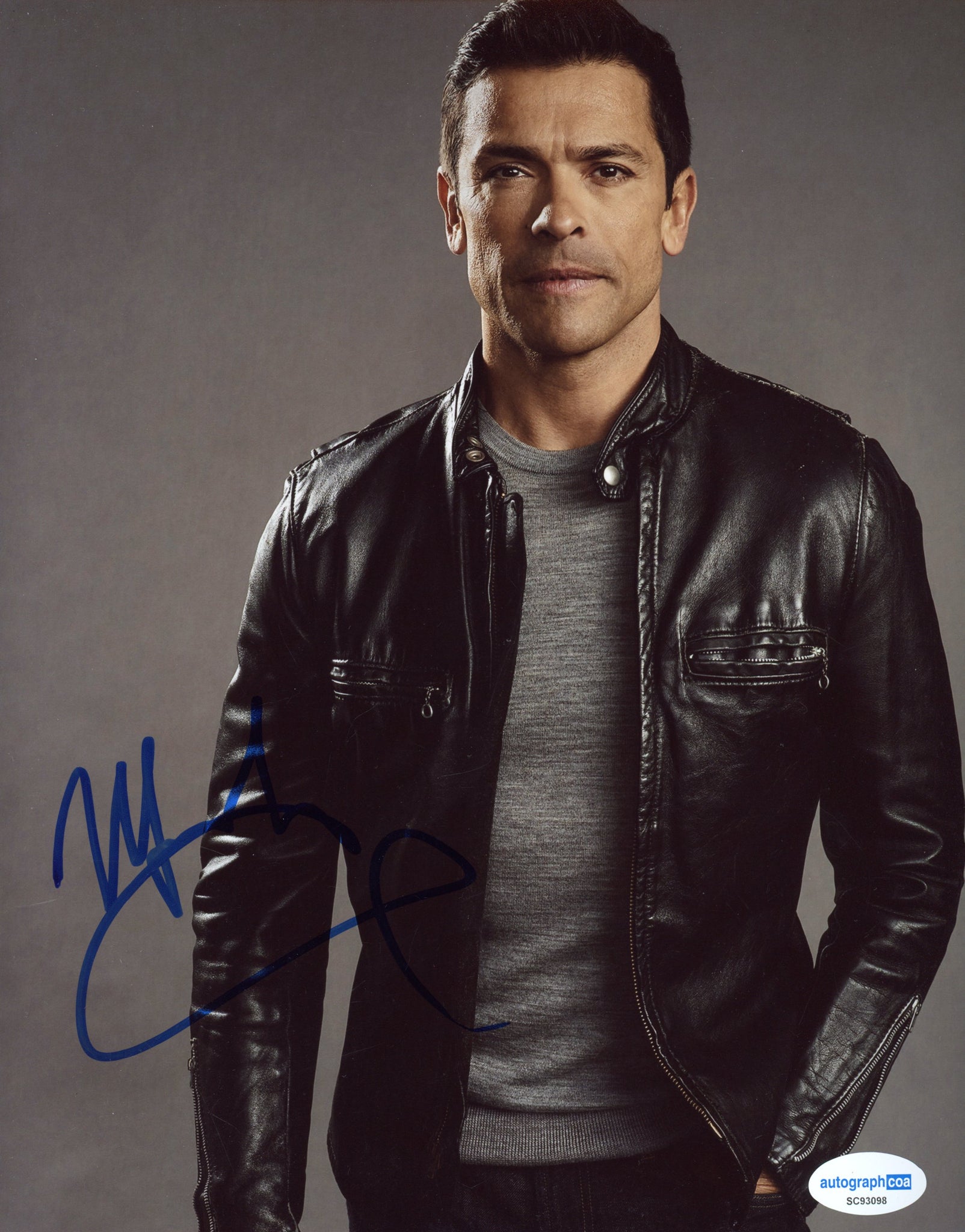 Mark Consuelos Riverdale Signed Autograph 8x10 Photo ACOA