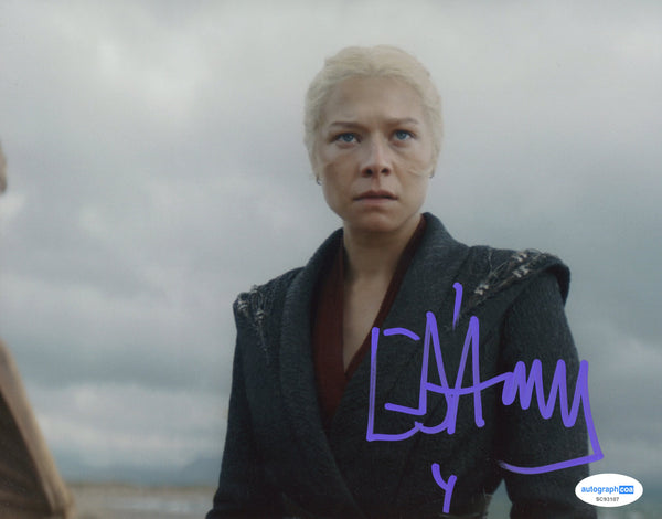 Emma D'Arcy House of the Dragon Signed Autograph 8x10 Photo ACOA