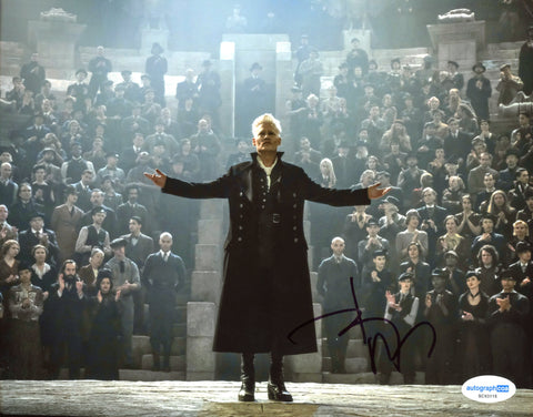 Johnny Depp Fantastic Beasts Signed Autograph 8x10 Photo ACOA