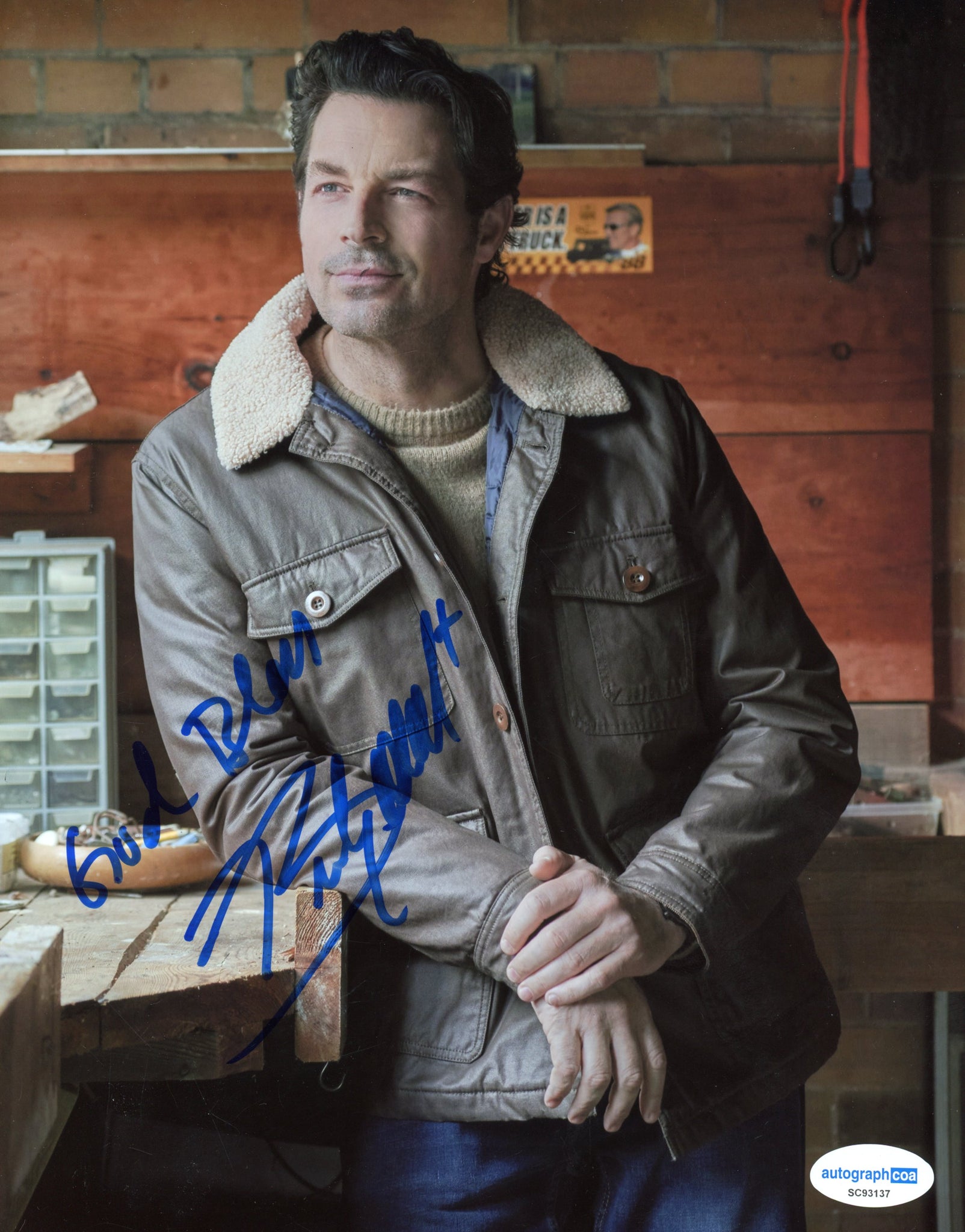 Brennan Elliott Hallmark Signed Autograph 8x10 Photo ACOA