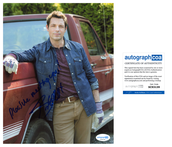 Brennan Elliott Hallmark Signed Autograph 8x10 Photo ACOA