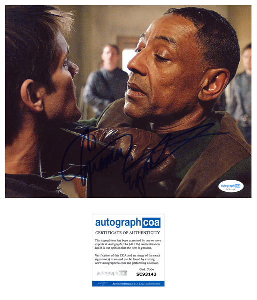 Giancarlo Esposito Revolution Signed Autograph 8x10 Photo ACOA