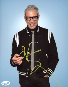 Jeff Goldblum Signed Autograph 8x10 Photo ACOA