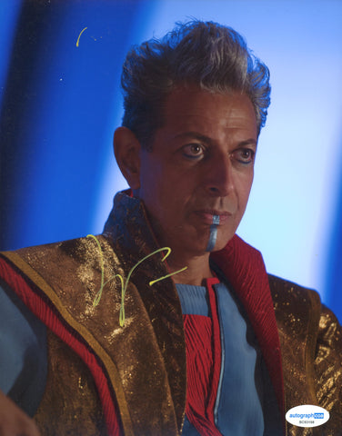 Jeff Goldblum Thor Signed Autograph 8x10 Photo ACOA