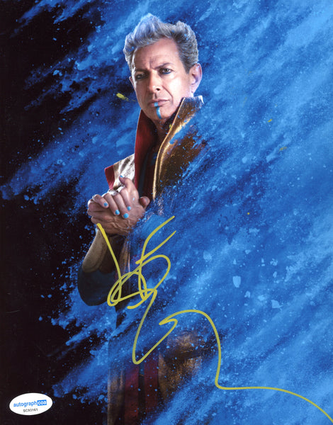 Jeff Goldblum Thor Signed Autograph 8x10 Photo ACOA