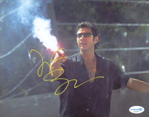 Jeff Goldblum Jurassic Park Signed Autograph 8x10 Photo ACOA