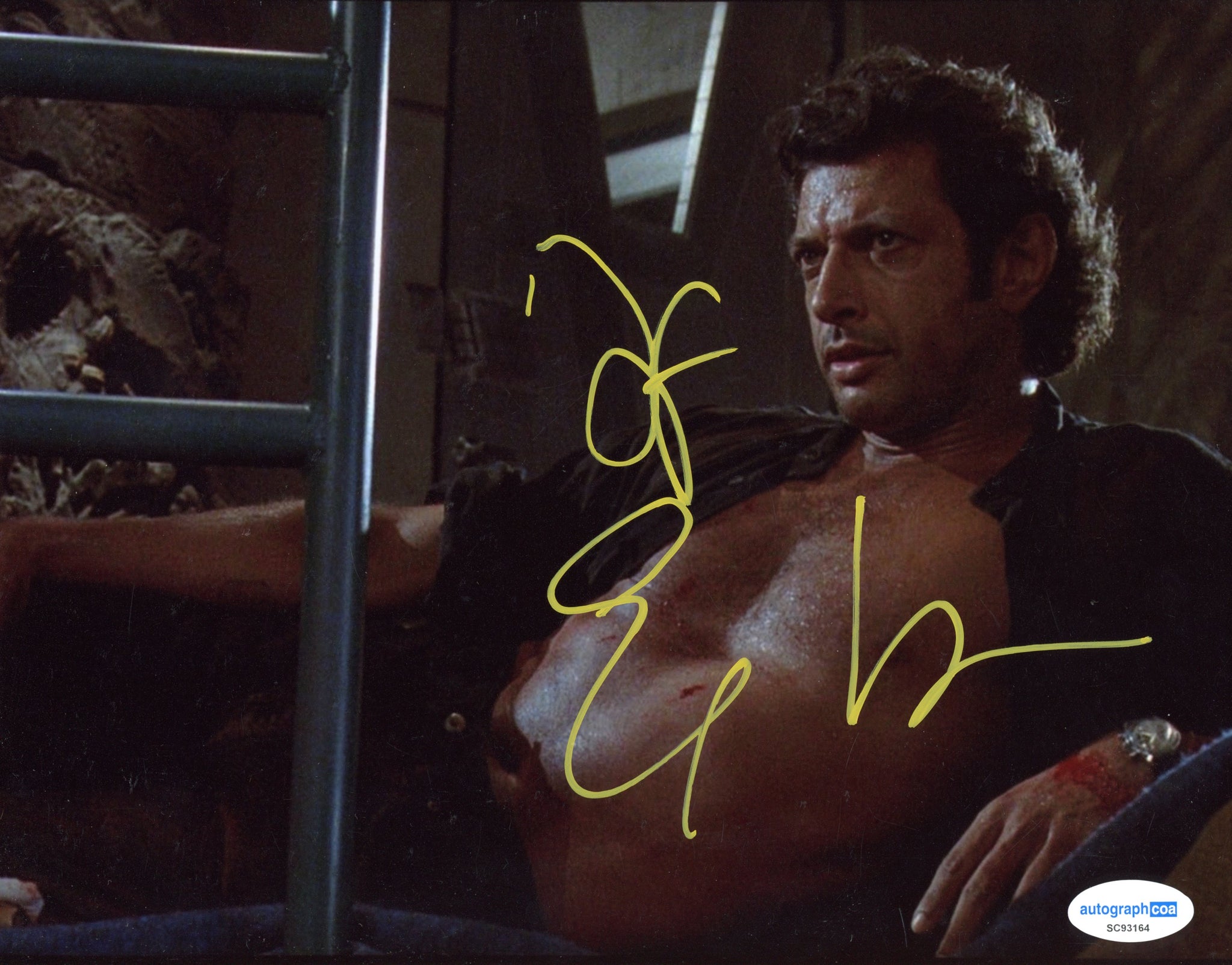 Jeff Goldblum Jurassic Park Signed Autograph 8x10 Photo ACOA