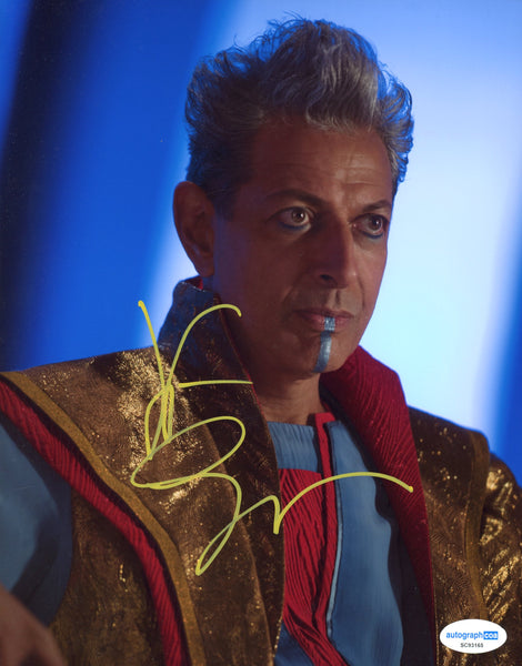 Jeff Goldblum Thor Signed Autograph 8x10 Photo ACOA