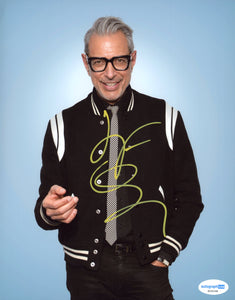 Jeff Goldblum The Fly Signed Autograph 8x10 Photo ACOA