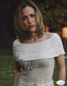 Gillian Anderson Sexy Signed Autograph 8x10 Photo ACOA
