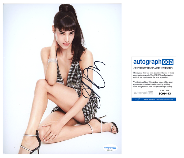 Sofia Boutella Sexy Signed Autograph 8x10 Photo ACOA