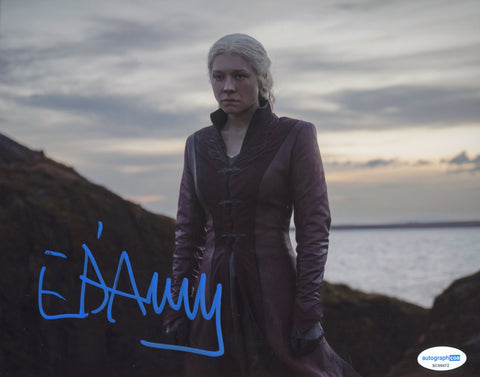 Emma D'Arcy House of the Dragon Signed Autograph 8x10 Photo ACOA