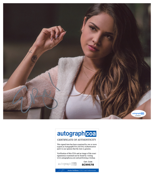 Eiza Gonzalez Baby Driver Signed Autograph 8x10 Photo ACOA