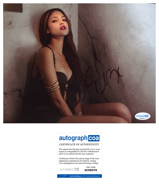 Eiza Gonzalez Dusk Til Dawn Signed Autograph 8x10 Photo ACOA