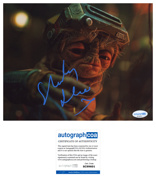 Shirley Henderson Star Wars Signed Autograph 8x10 Photo ACOA