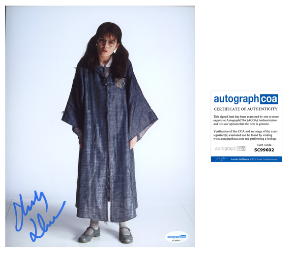 Shirley Henderson Harry Potter Signed Autograph 8x10 Photo ACOA