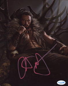 Aaron Taylor Johnson Kraven Signed Autograph 8x10 Photo ACOA