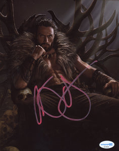 Aaron Taylor Johnson Kraven Signed Autograph 8x10 Photo ACOA