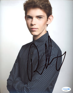 Robbie Kay Once Upon A Time Signed Autograph 8x10 Photo ACOA