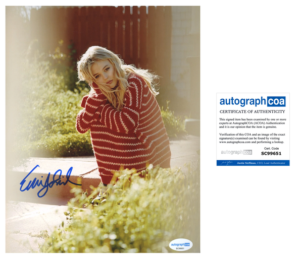 Emily Alyn Lind Sexy Signed Autograph 8x10 Photo ACOA