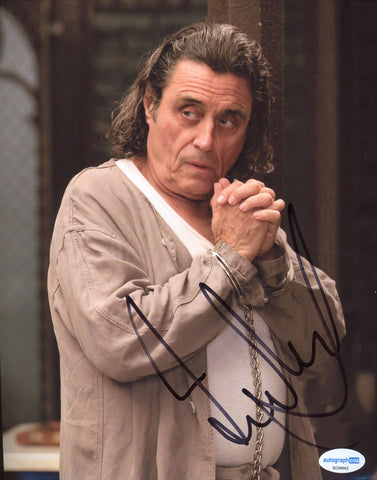 Ian McShane American Gods Signed Autograph 8x10 Photo ACOA