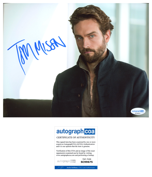 Tom Mison Sleepy Hollow Signed Autograph 8x10 Photo ACOA