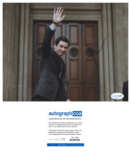 Josh O'Connor The Crown Signed Autograph 8x10 Photo ACOA