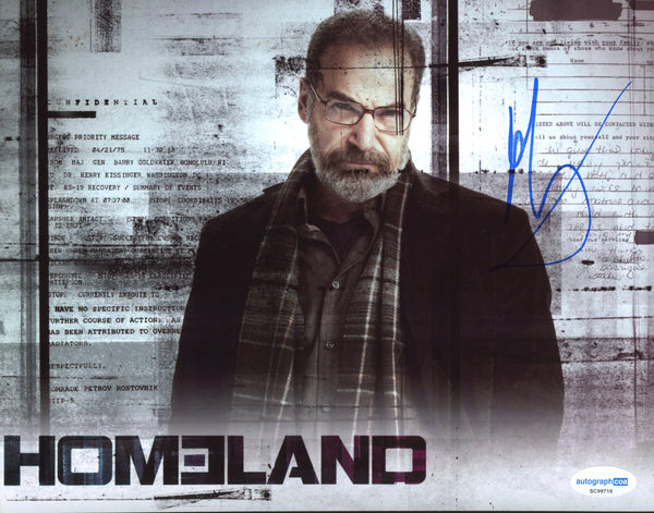 Mandy Patinkin Homeland Signed Autograph 8x10 Photo ACOA