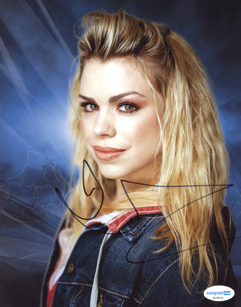 Billie Piper Doctor Who Signed Autograph 8x10 Photo ACOA