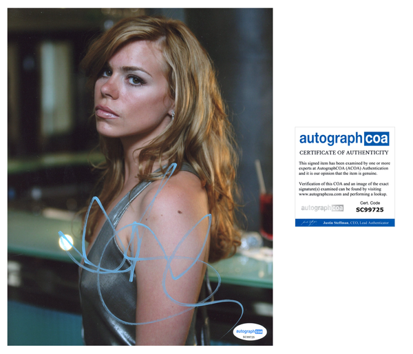 Billie Piper Doctor Who Signed Autograph 8x10 Photo ACOA