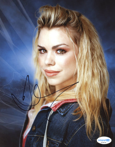 Billie Piper Doctor Who Signed Autograph 8x10 Photo ACOA