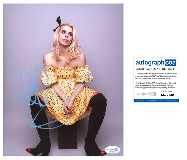 Billie Piper Doctor Who Signed Autograph 8x10 Photo ACOA