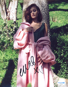 Ella Purnell Sexy Signed Autograph 8x10 Photo ACOA