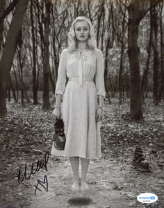 Ella Purnell Miss Peregrine's Signed Autograph 8x10 Photo ACOA