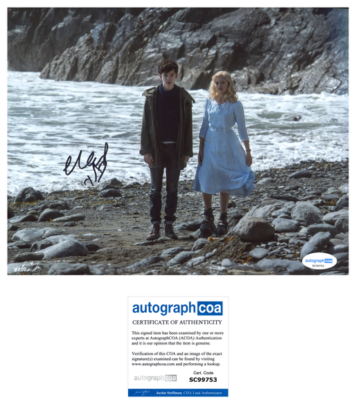 Ella Purnell Miss Peregrine's Signed Autograph 8x10 Photo ACOA