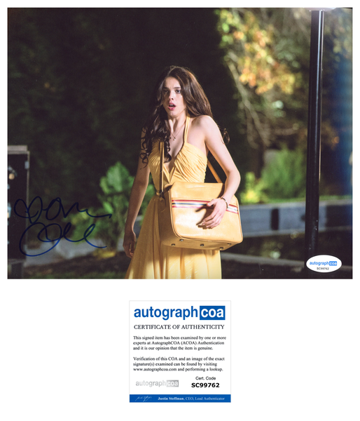 Margaret Qualley Nice Guys Signed Autograph 8x10 Photo ACOA