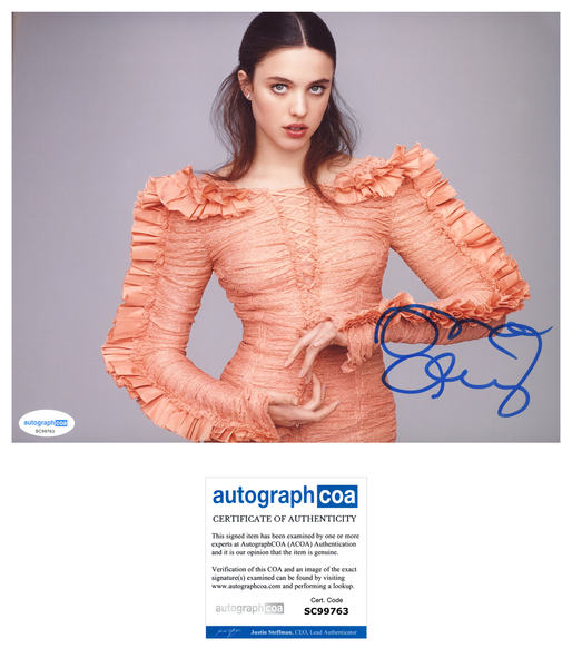 Margaret Qualley Sexy Signed Autograph 8x10 Photo ACOA