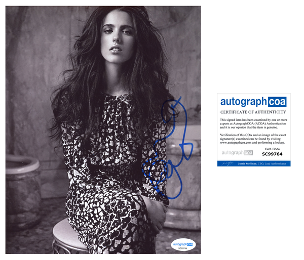 Margaret Qualley Sexy Signed Autograph 8x10 Photo ACOA