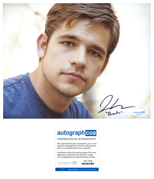 Jason Ralph Magicians Signed Autograph 8x10 Photo ACOA