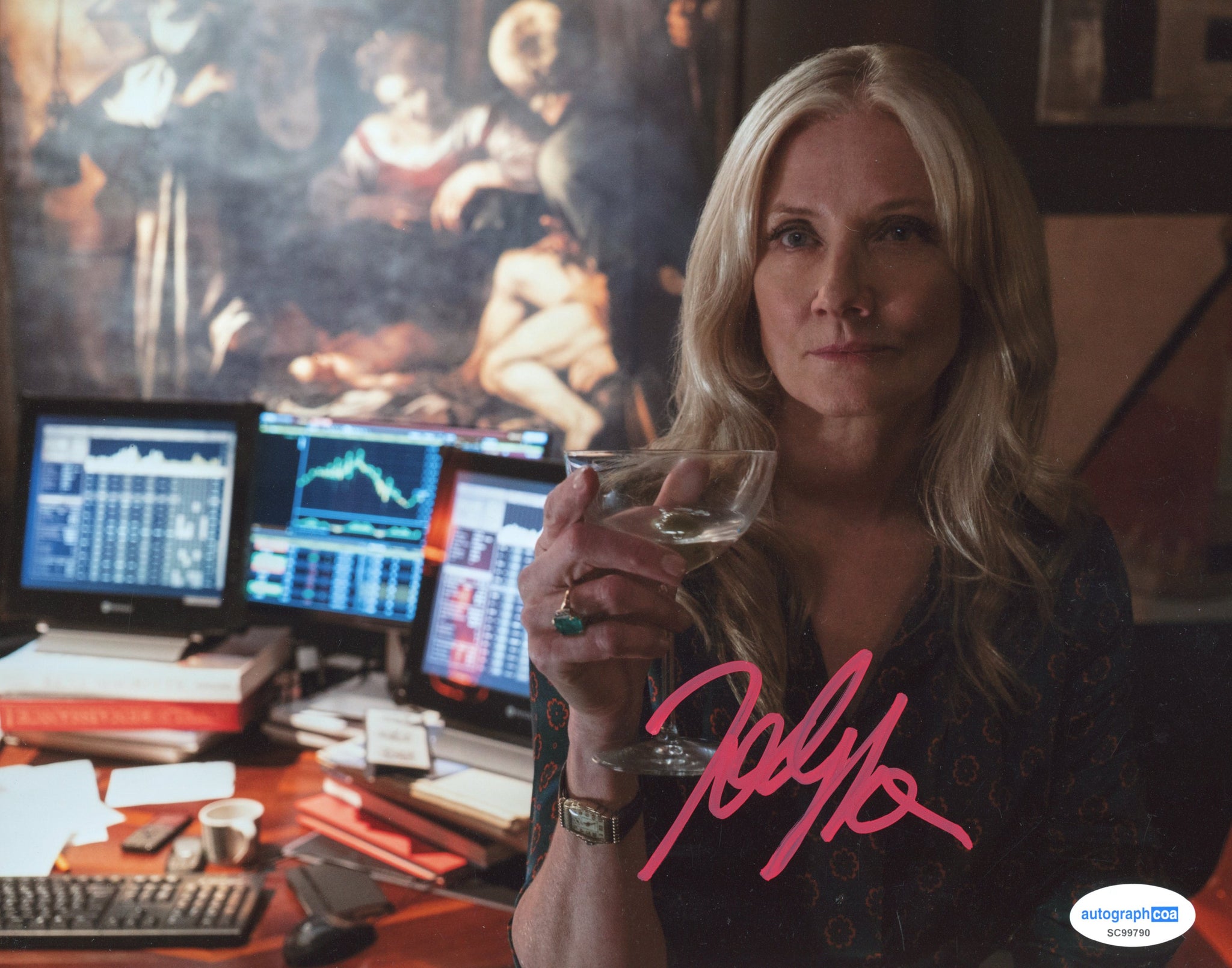 Joely Richardson Sandman Signed Autograph 8x10 Photo ACOA