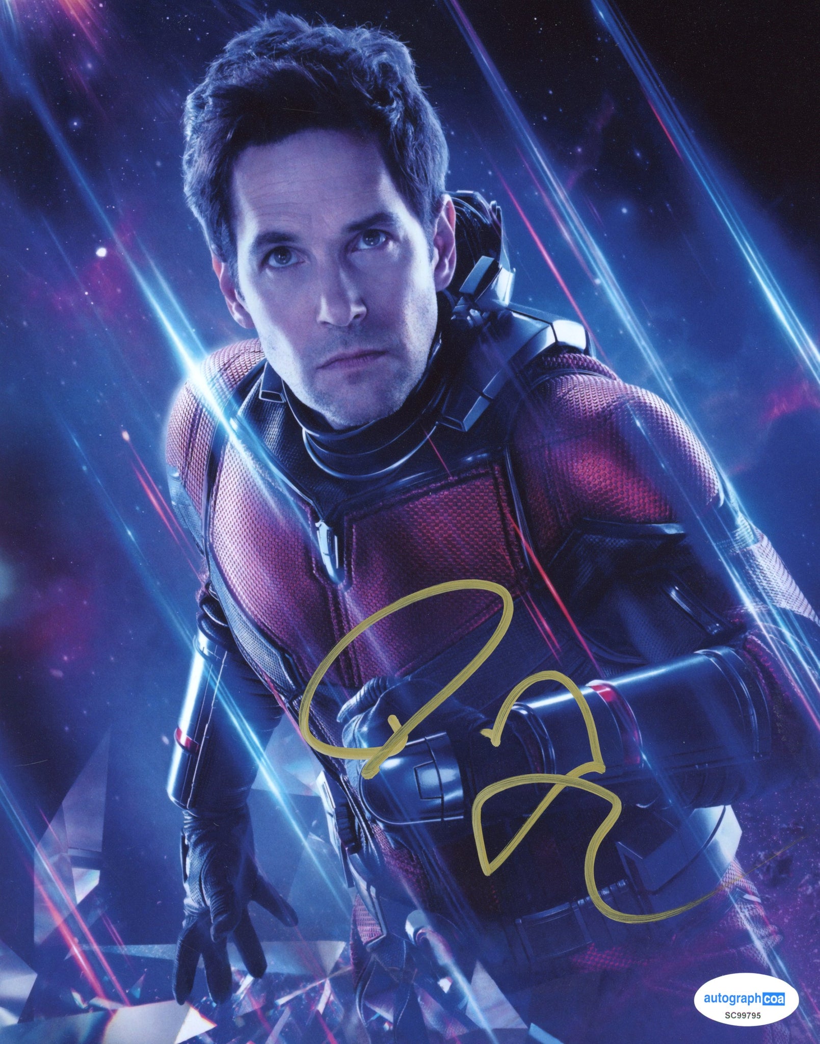 Paul Rudd Avengers Signed Autograph 8x10 Photo ACOA