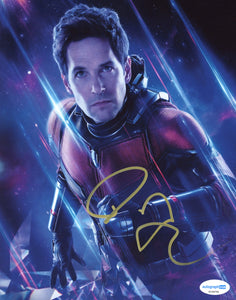 Paul Rudd Avengers Signed Autograph 8x10 Photo ACOA