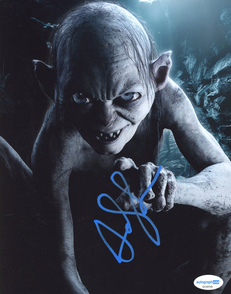 Andy Serkis Lord of the Rings Signed Autograph 8x10 Photo ACOA